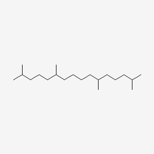 B1219906 2,6,11,15-Tetramethylhexadecane CAS No. 504-44-9