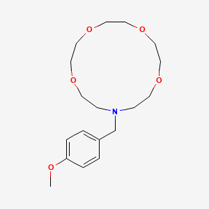 13-(4-Methoxybenzyl)-1,4,7,10-tetraoxa-13-azacyclopentadecane