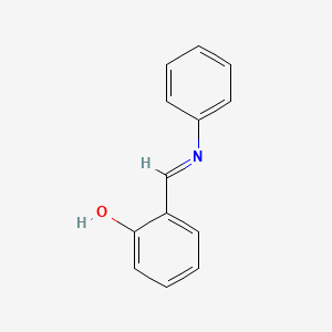 molecular formula C13H11NO B1219908 水杨醛苯胺 CAS No. 779-84-0