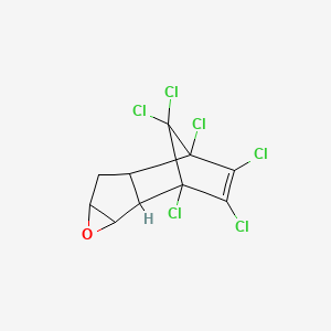 molecular formula C10H6Cl6O B1219948 Chlordene epoxide CAS No. 6058-23-7