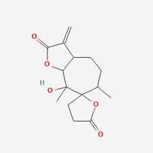 molecular formula C15H20O5 B1219949 Cordilin CAS No. 27696-09-9