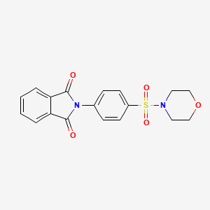 2-[4-(Morpholin-4-ylsulfonyl)phenyl]benzo[c]azolidine-1,3-dione