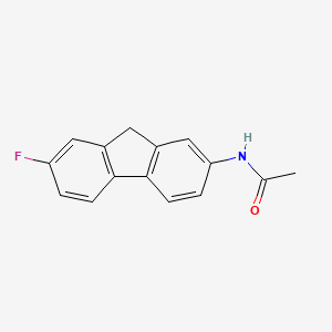 molecular formula C15H12FNO B1219959 7-Fluoro-2-acetylaminofluorene CAS No. 343-89-5