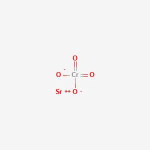 molecular formula SrCrO4<br>CrO4S B1219968 铬酸锶 CAS No. 7789-06-2