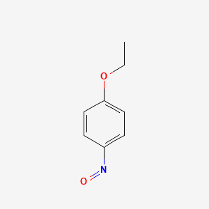 molecular formula C8H9NO2 B1219983 p-Nitrosophenetole CAS No. 3420-97-1