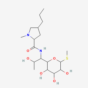 molecular formula C18H34N2O6S B1219985 Lincomycine 