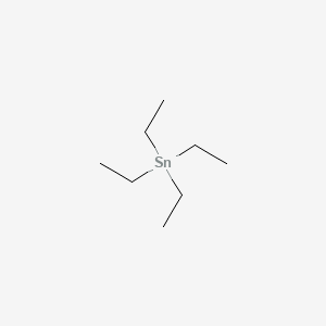 molecular formula C8H20Sn B1219993 Tetraethyltin CAS No. 597-64-8