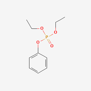 molecular formula C10H15O4P B1219999 Diethyl phenyl phosphate CAS No. 2510-86-3