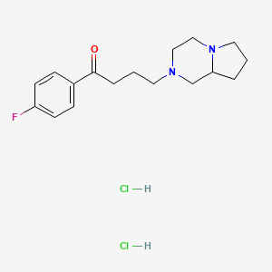 molecular formula C17H25Cl2FN2O B1220001 Azabutyrone CAS No. 3162-75-2