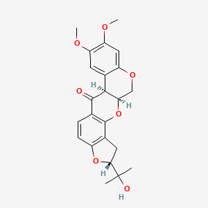 molecular formula C23H24O7 B1220046 达帕诺 CAS No. 30462-22-7