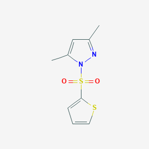 3,5-Dimethyl-1-(thiophene-2-sulfonyl)-1H-pyrazole