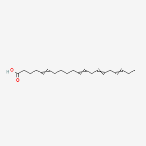 molecular formula C20H32O2 B1220071 Eicosa 5,11,14,17-tetraenoic acid 