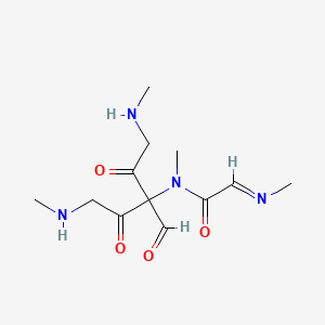 molecular formula C12H20N4O4 B1220072 Cyclotetrasarcosyl CAS No. 23380-07-6