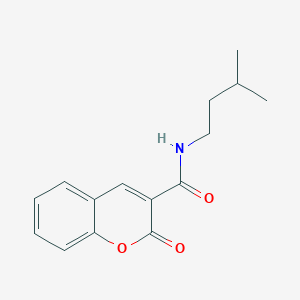 N-(3-methylbutyl)-2-oxo-2H-chromene-3-carboxamide