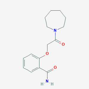 2-[2-(Azepan-1-yl)-2-oxoethoxy]benzamide