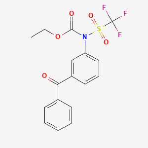 molecular formula C17H14F3NO5S B1220094 Triflumidate CAS No. 24243-89-8