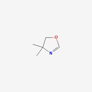 molecular formula C5H9NO B1220103 4,4-二甲基-2-噁唑烷 CAS No. 30093-99-3