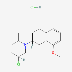 molecular formula C17H27Cl2NO B1220110 8-Methoxy-2'-chloro-pat CAS No. 96426-45-8