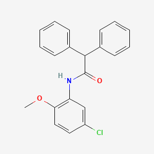 N-(5-chloro-2-methoxyphenyl)-2,2-diphenylacetamide