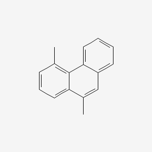 molecular formula C16H14 B1220142 4,10-Dimethylphenanthrene CAS No. 23189-63-1