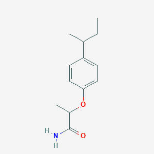 2-[4-(Methylpropyl)phenoxy]propanamide