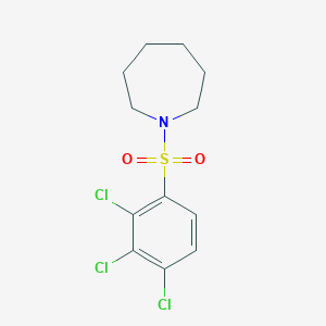 1-(2,3,4-Trichlorobenzenesulfonyl)azepane