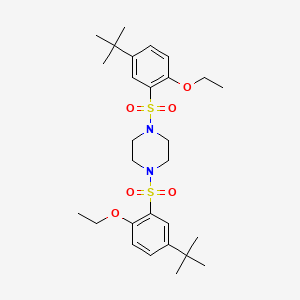 1,4-Bis(5-tert-butyl-2-ethoxybenzenesulfonyl)piperazine