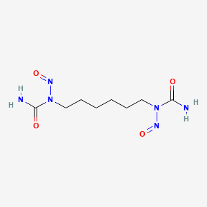 Bis(N-carbamyl-N-nitroso)hexamethylenediamine