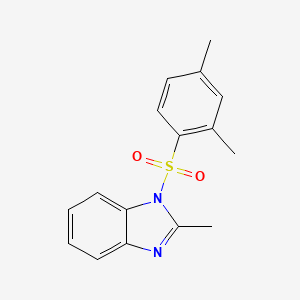 1-(2,4-dimethylbenzenesulfonyl)-2-methyl-1H-1,3-benzodiazole