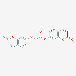 4-methyl-2-oxo-2H-chromen-7-yl [(4-methyl-2-oxo-2H-chromen-7-yl)oxy]acetate