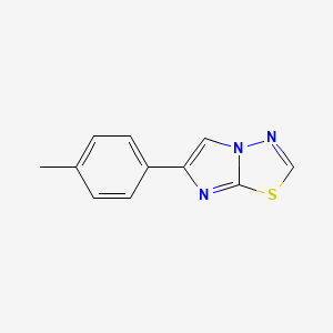 Imidazo[2,1-b]-1,3,4-thiadiazole, 6-(4-methylphenyl)-