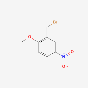 molecular formula C8H8BrNO3 B1220200 2-(溴甲基)-1-甲氧基-4-硝基苯 CAS No. 3913-23-3