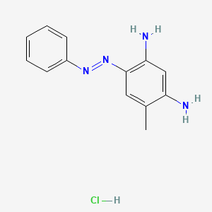 molecular formula C13H15ClN4 B1220201 克里索伊定 R CAS No. 4438-16-8