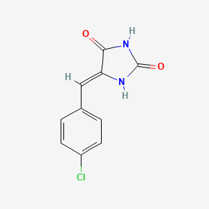 (Z)-5-(4-chlorobenzylidene)imidazolidine-2,4-dione