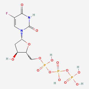 molecular formula C9H14FN2O14P3 B1220210 5-Fluorodeoxyuridine triphosphate 