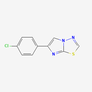 6-(4-Chlorophenyl)imidazo[2,1-b][1,3,4]thiadiazole