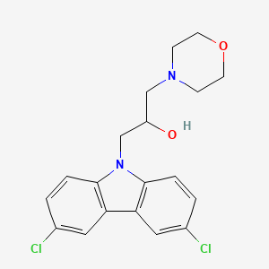 1-(3,6-Dichloro-carbazol-9-yl)-3-morpholin-4-yl-propan-2-ol