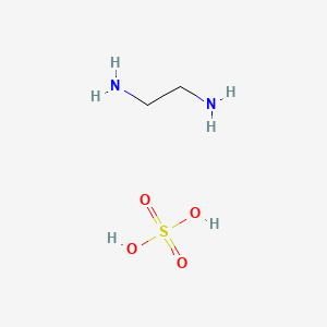 molecular formula C2H10N2O4S B1220251 Ethylenediamine sulfate CAS No. 22029-36-3