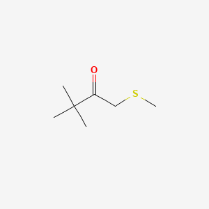 3,3-Dimethyl-1-(methylsulfanyl)butan-2-one