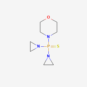 molecular formula C8H16N3OPS B1220271 Morzid CAS No. 2168-68-5