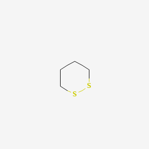 molecular formula C4H8S2 B1220274 1,2-二硫烷 CAS No. 505-20-4