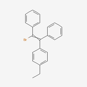 1-(2-Bromo-1,2-diphenylethenyl)-4-ethylbenzene