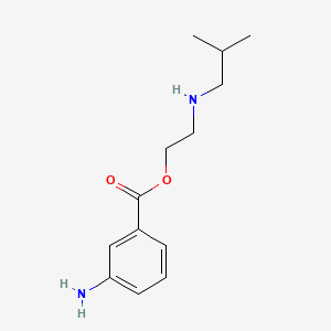 molecular formula C13H20N2O2 B1220284 Metabutethamine CAS No. 4439-25-2