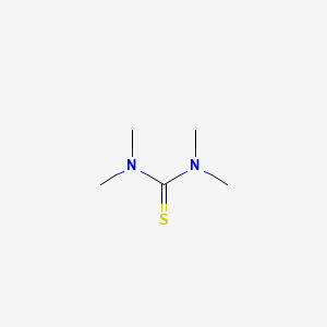 molecular formula C5H12N2S B1220291 Tetramethylthiourea CAS No. 2782-91-4