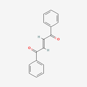 molecular formula C16H12O2 B1220293 trans-1,2-Dibenzoylethylene CAS No. 4070-75-1