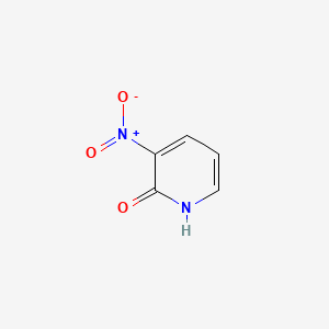 molecular formula C5H4N2O3 B1220295 2-Hydroxy-3-Nitropyridin CAS No. 6332-56-5