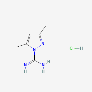 Pyrazole-1-carboxamidine, 3,5-dimethyl-, monohydrochloride