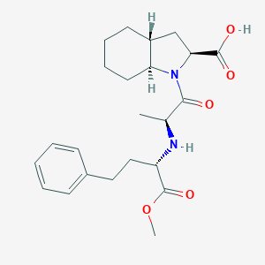 molecular formula C23H32N2O5 B122032 曲坦拉普利甲酯 CAS No. 118194-41-5