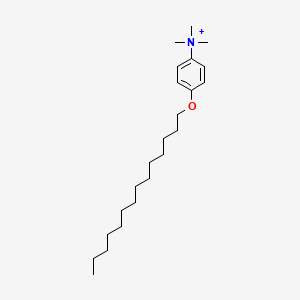 Trimethyl-(4-tetradecoxyphenyl)azanium
