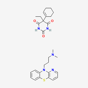 molecular formula C28H35N5O3S B1220351 Itridal CAS No. 8058-55-7